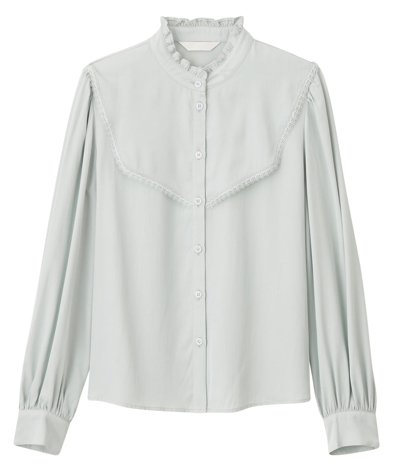 square collar blouse
