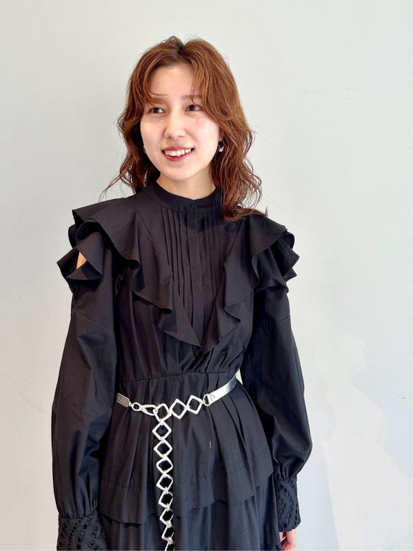 cutwork lace dress