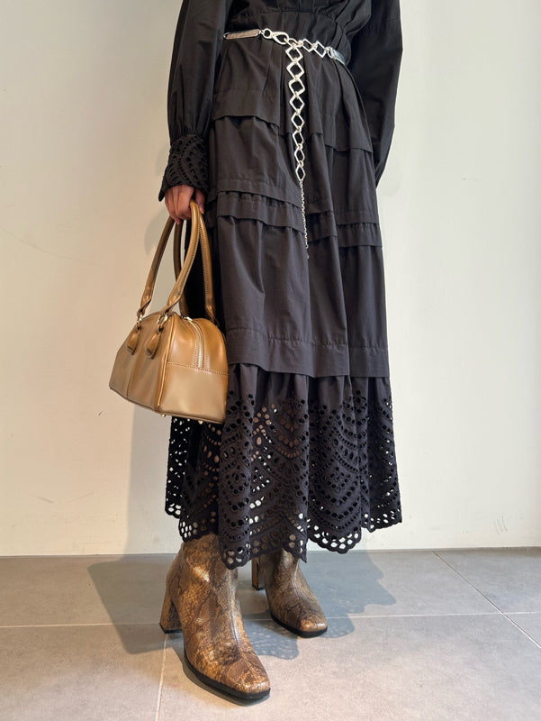 cutwork lace dress