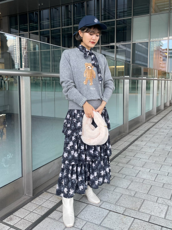 floral long dress