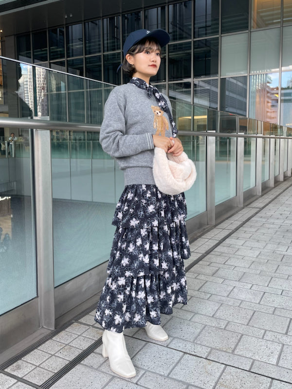 floral long dress