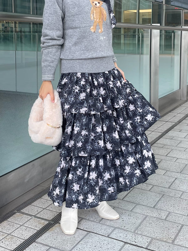 floral long dress