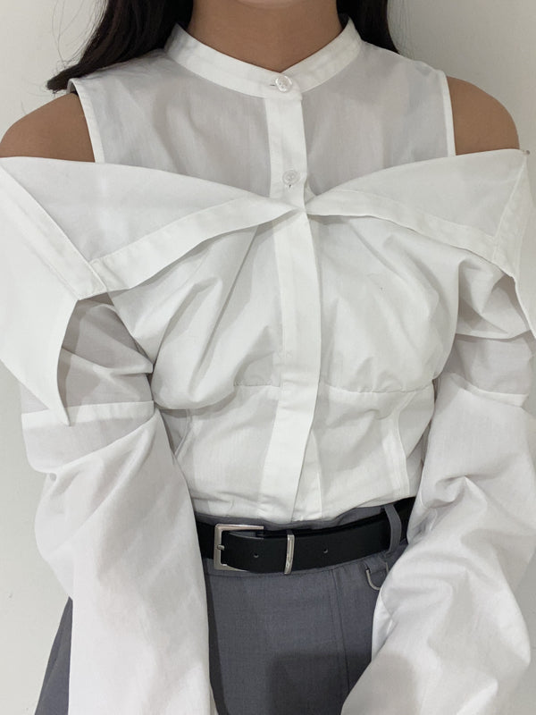 2way corset blouse