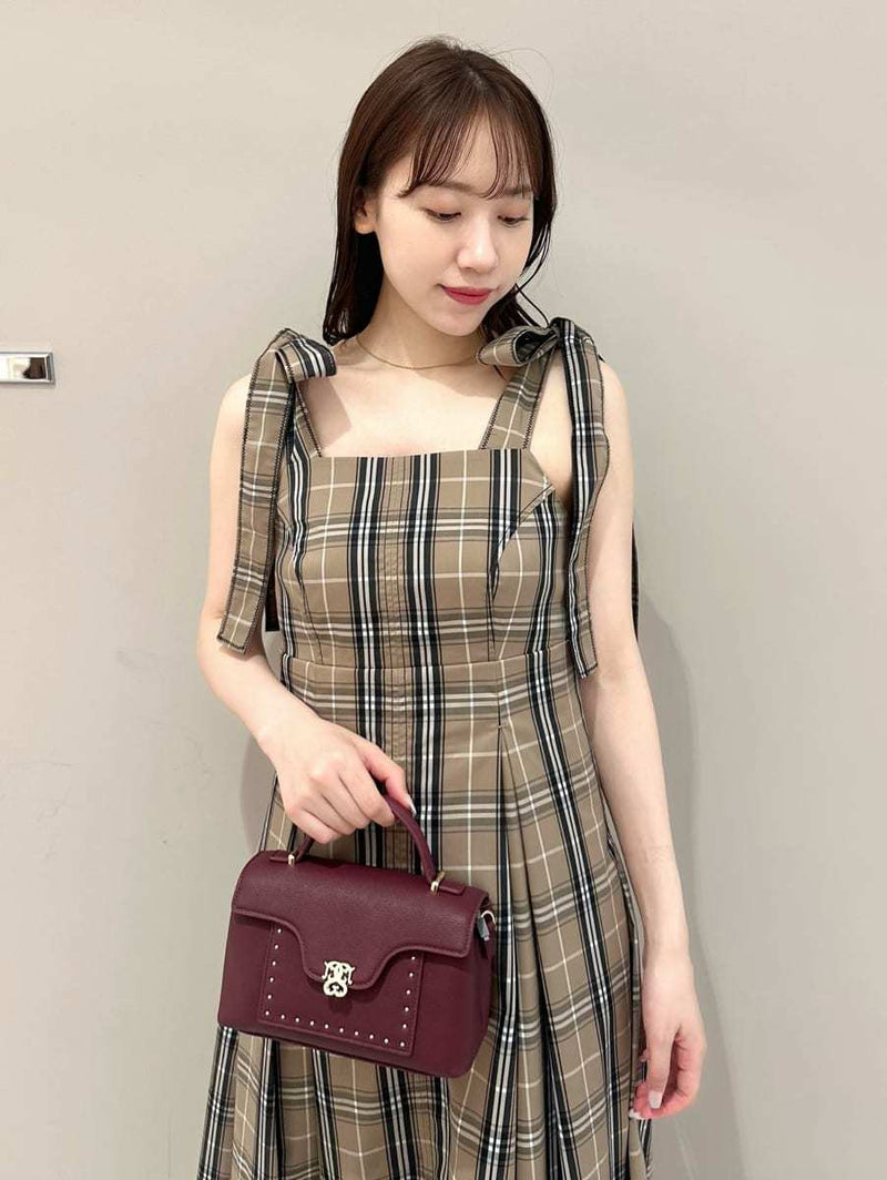 tucked cami dress