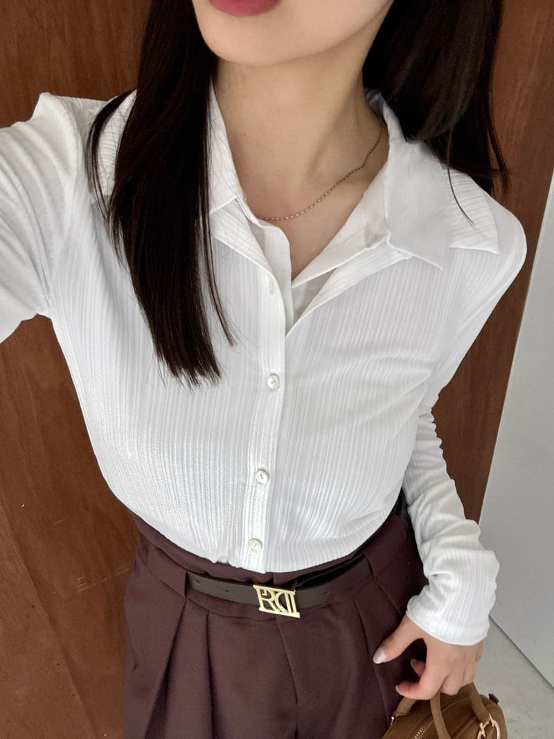 layered polo shirt