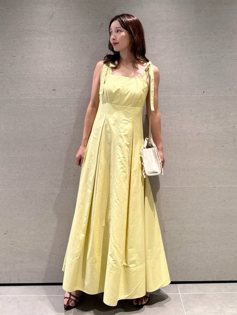 tucked cami dress