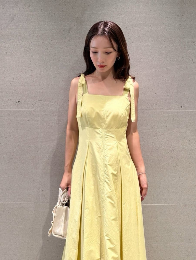 tucked cami dress