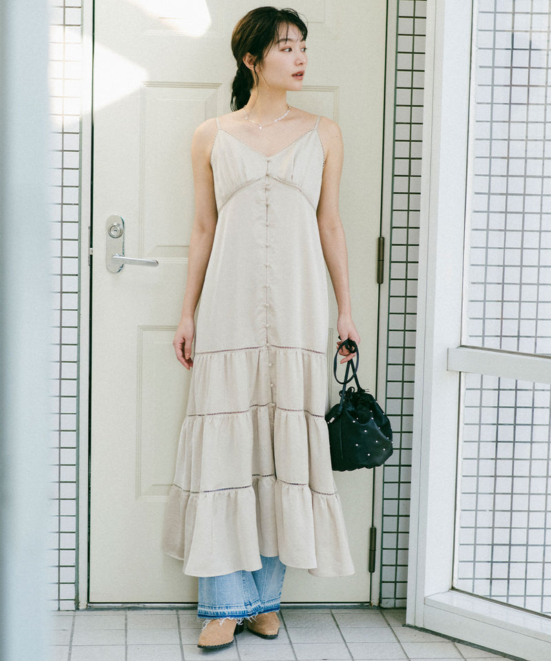 Denim flare pants