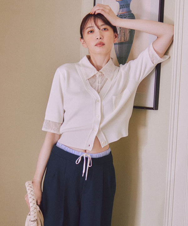 layered design knit