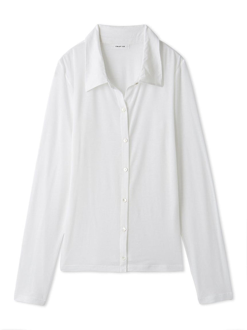 layered polo shirt