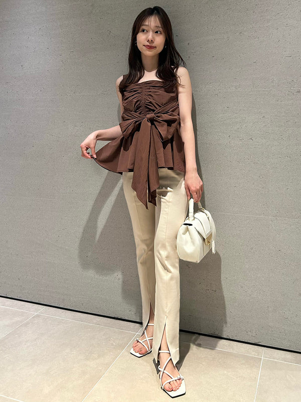 2way ribbon top