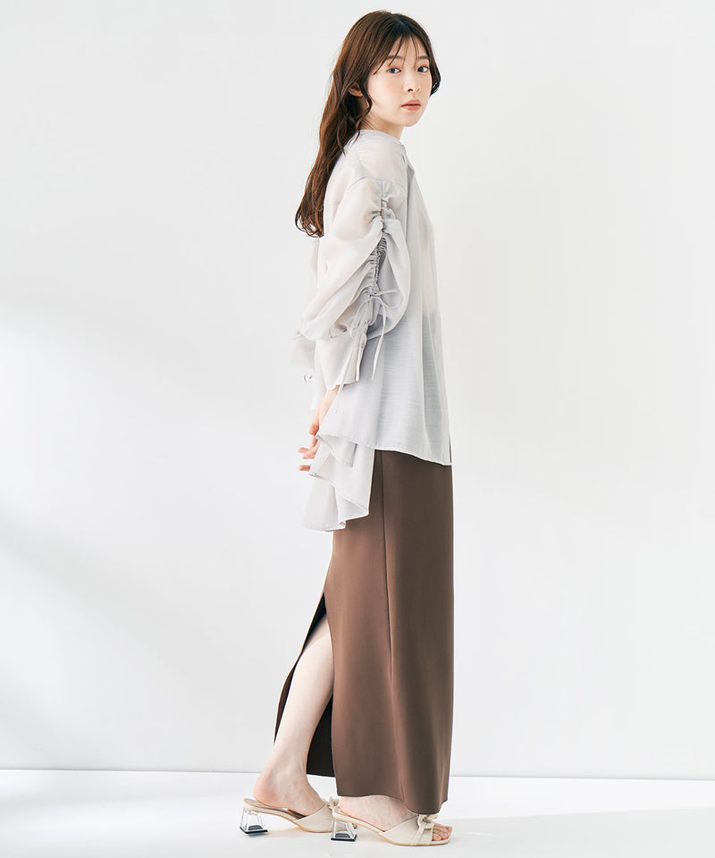 stretch pencil skirt