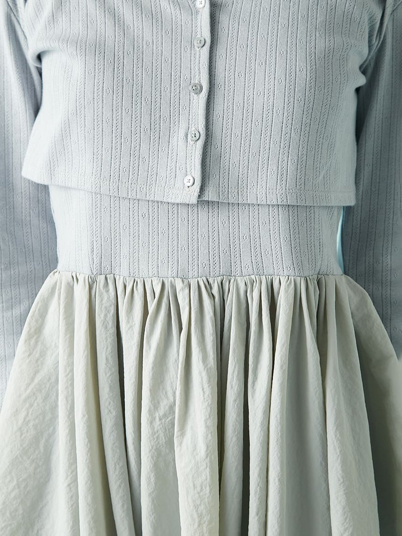 cardigan peplum top