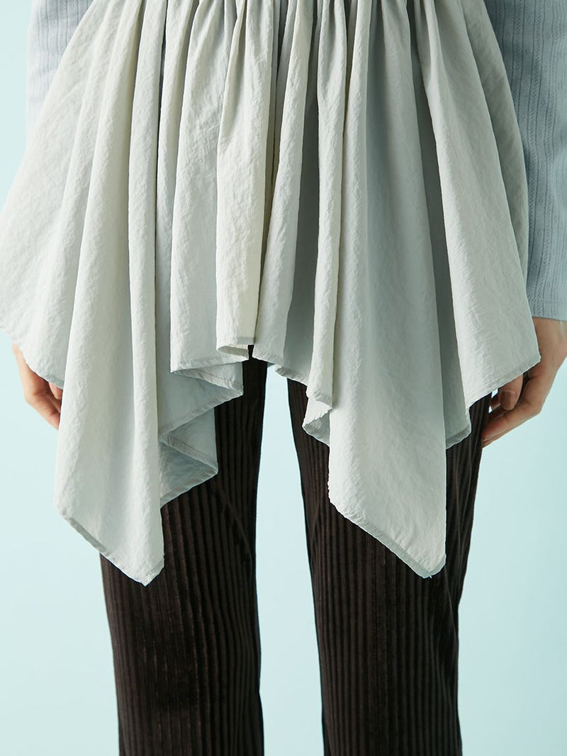 cardigan peplum top