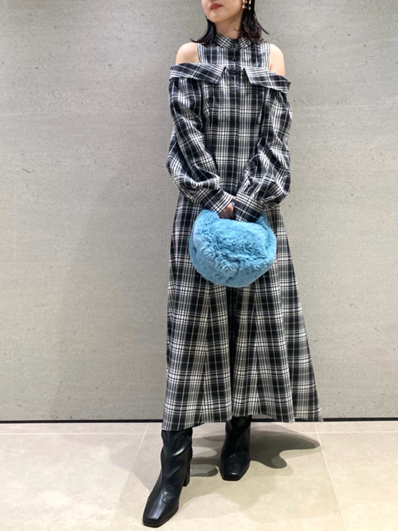 layered shirt dress