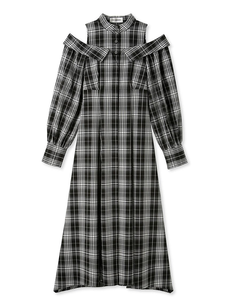 layered shirt dress