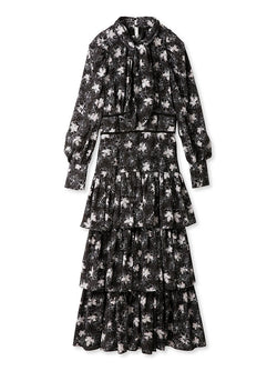 floral long dress