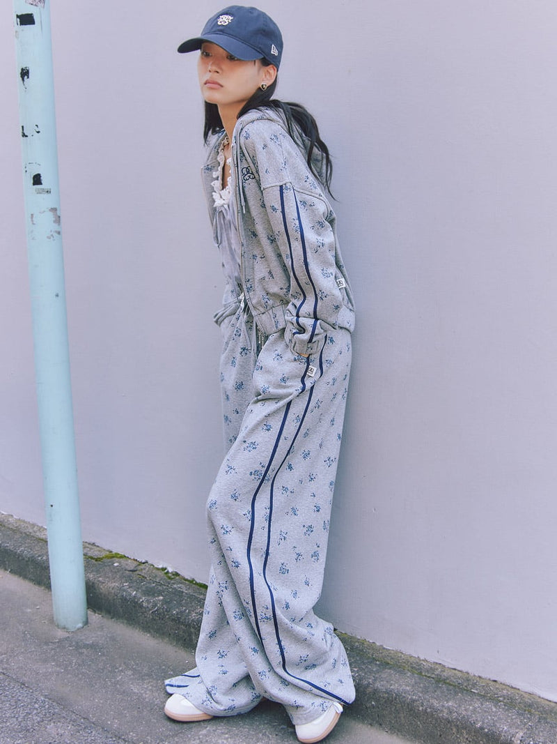 uv-cut wide-leg sweat pants