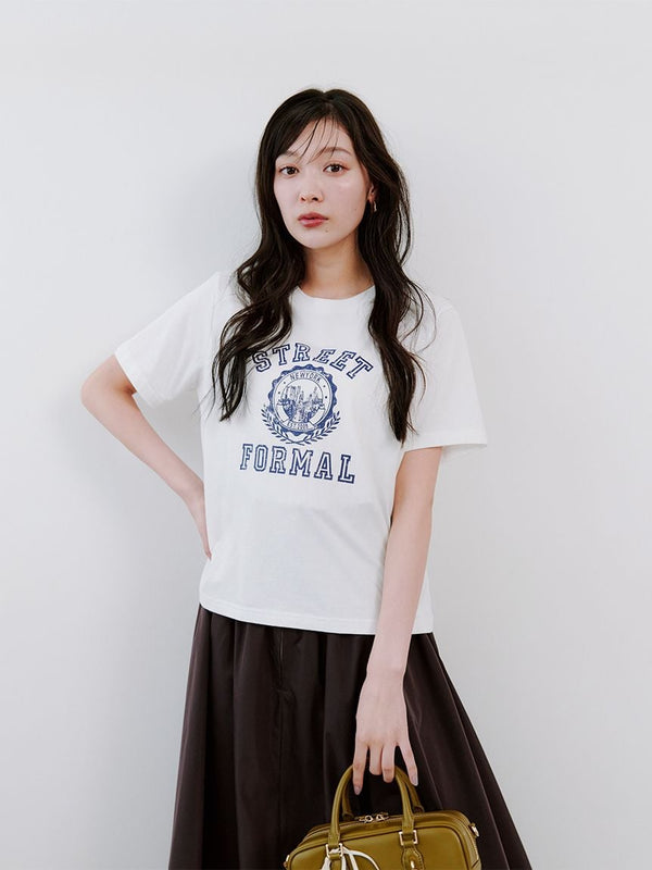 printed logo t-shirt