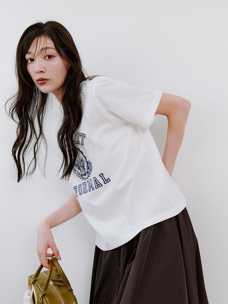 printed logo t-shirt