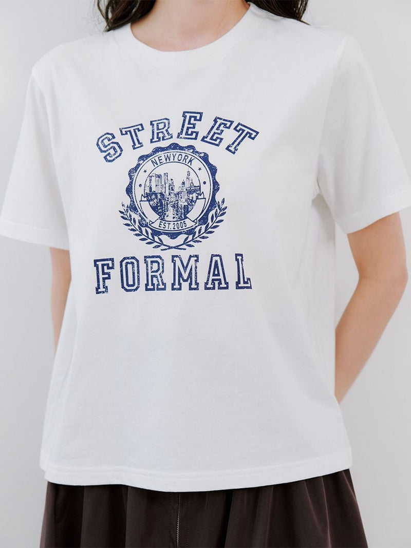 printed logo t-shirt
