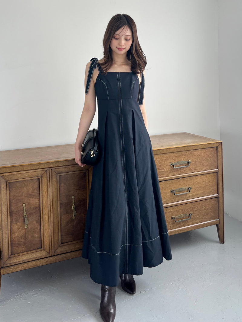 tucked cami dress