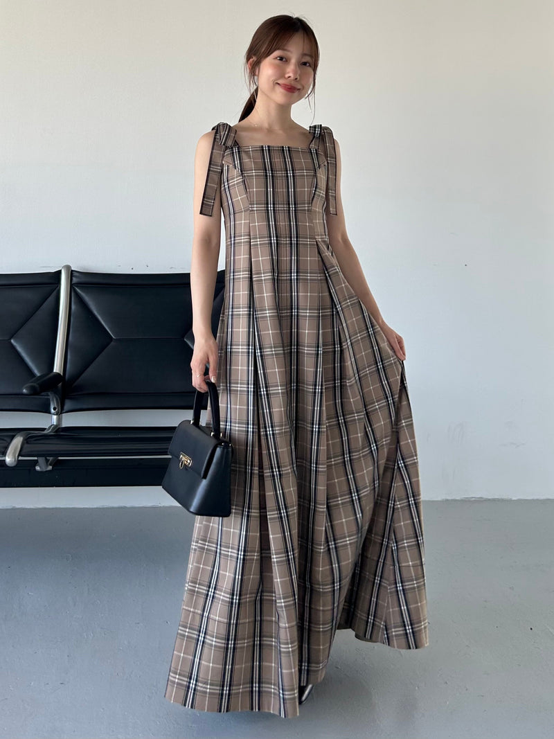 tucked cami dress
