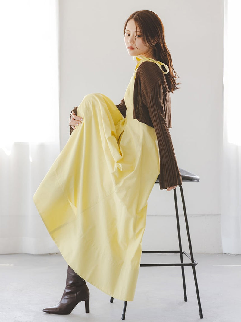 tucked cami dress