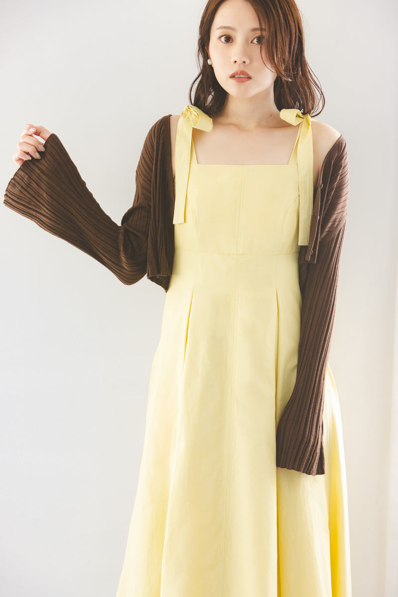tucked cami dress