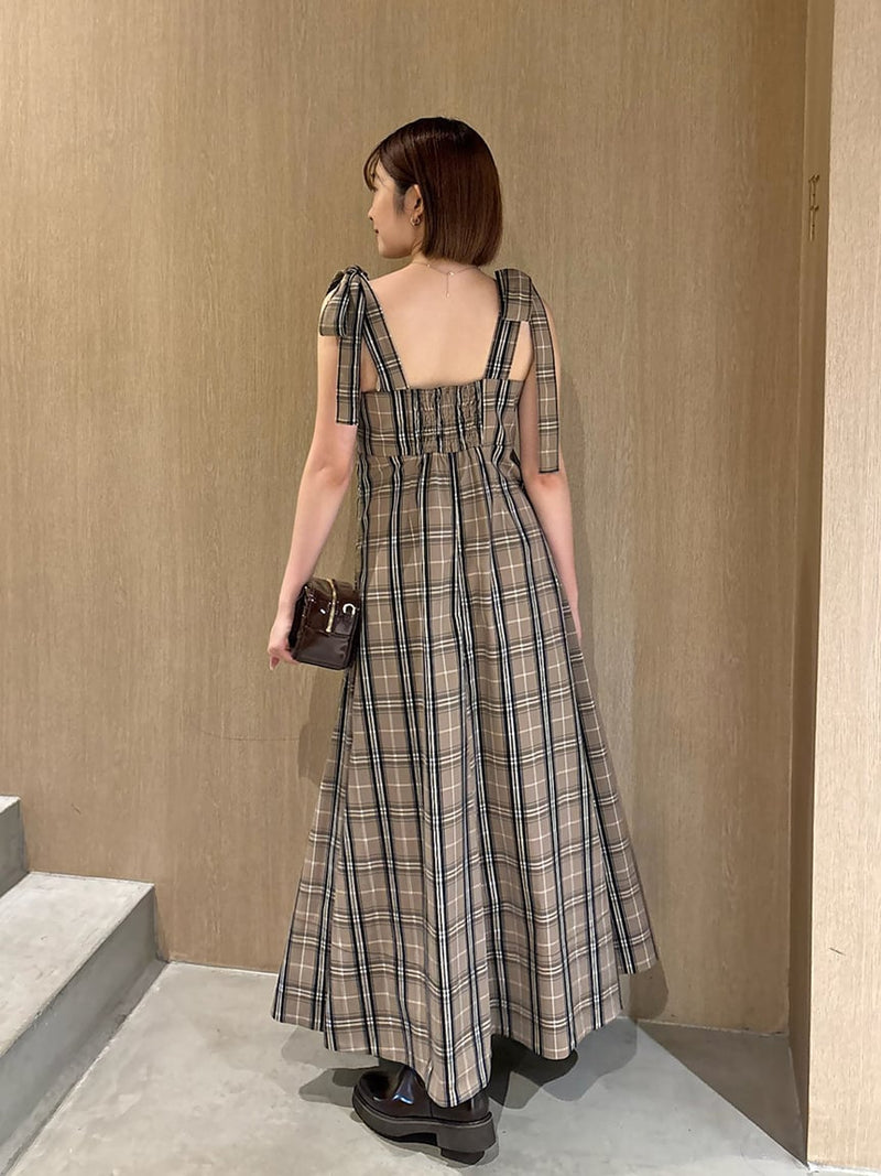 tucked cami dress