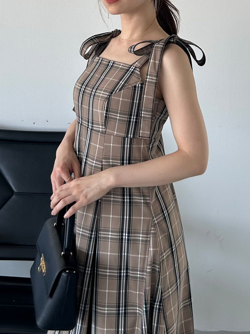 tucked cami dress