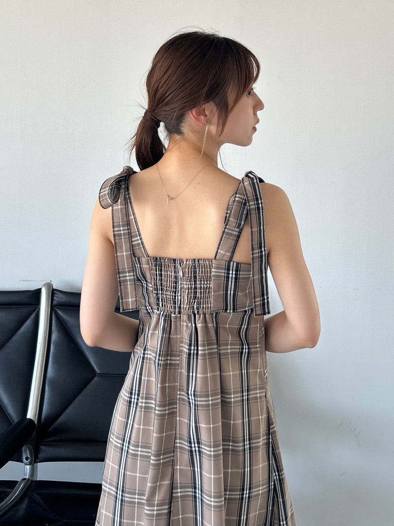 tucked cami dress