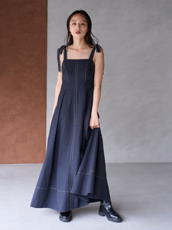 tucked cami dress