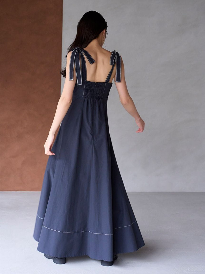 tucked cami dress