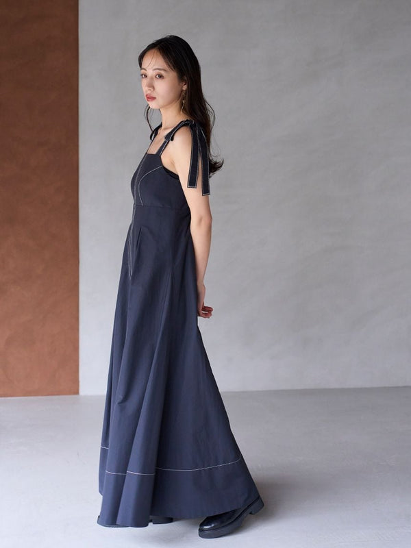 tucked cami dress