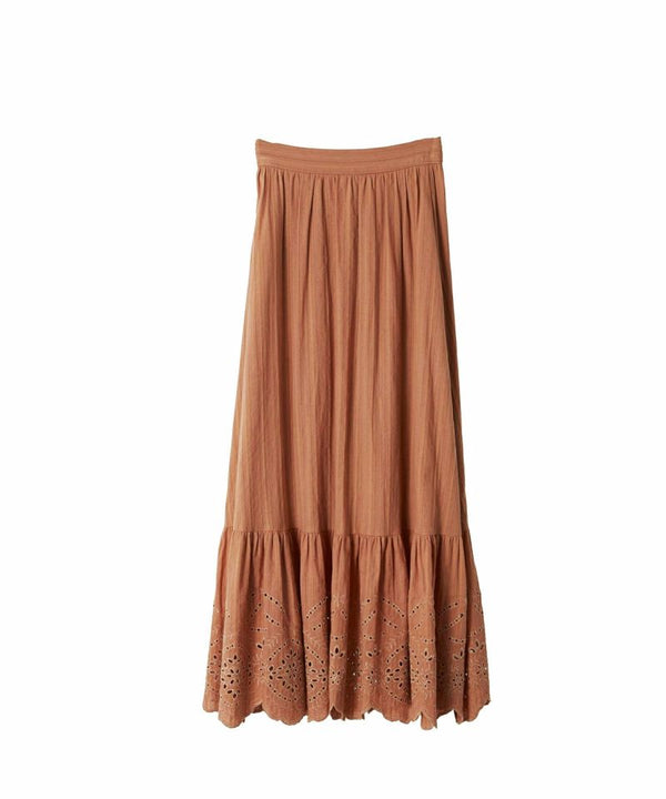 cotton embroidery skirt