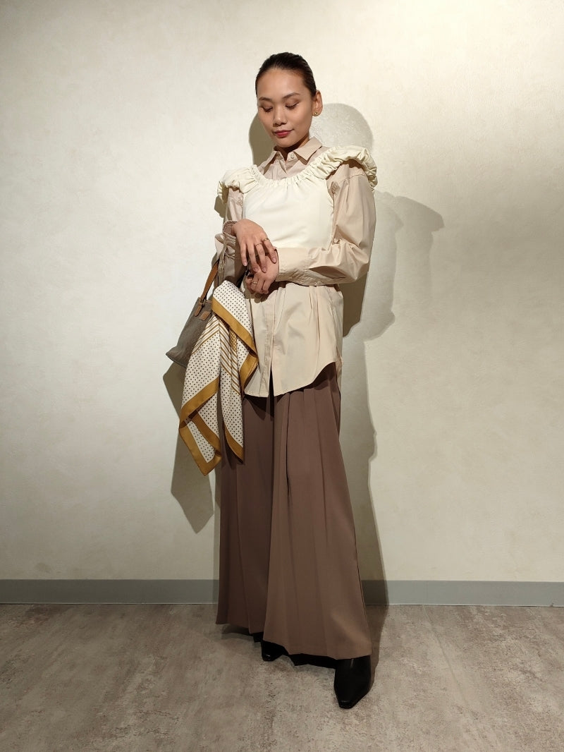 shirt with bustier