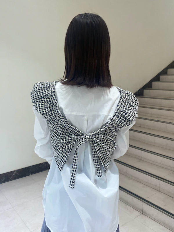 shirt with bustier