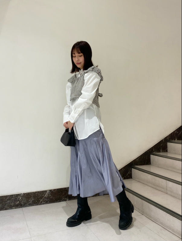 shirt with bustier