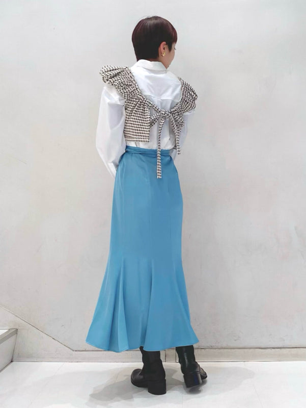 shirt with bustier