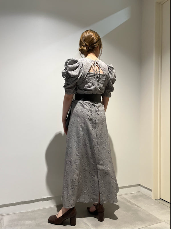 fake tulle flower dress