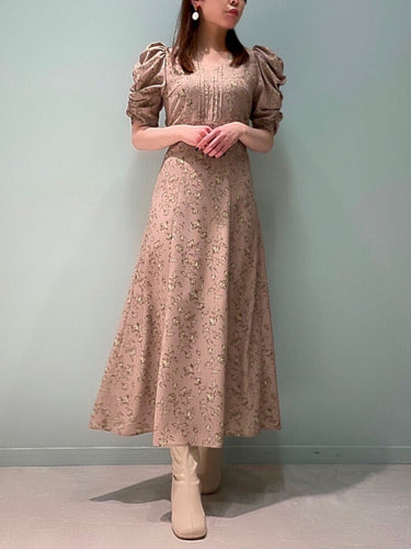 fake tulle flower dress