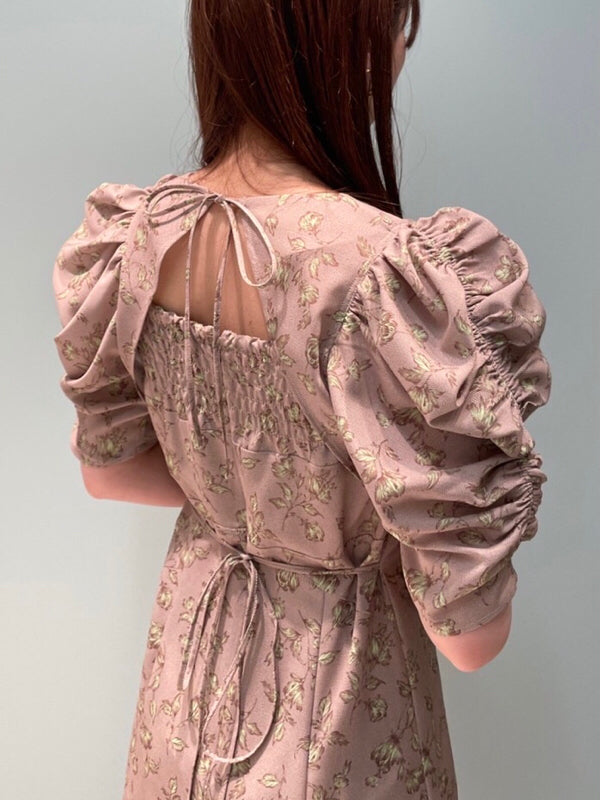 fake tulle flower dress
