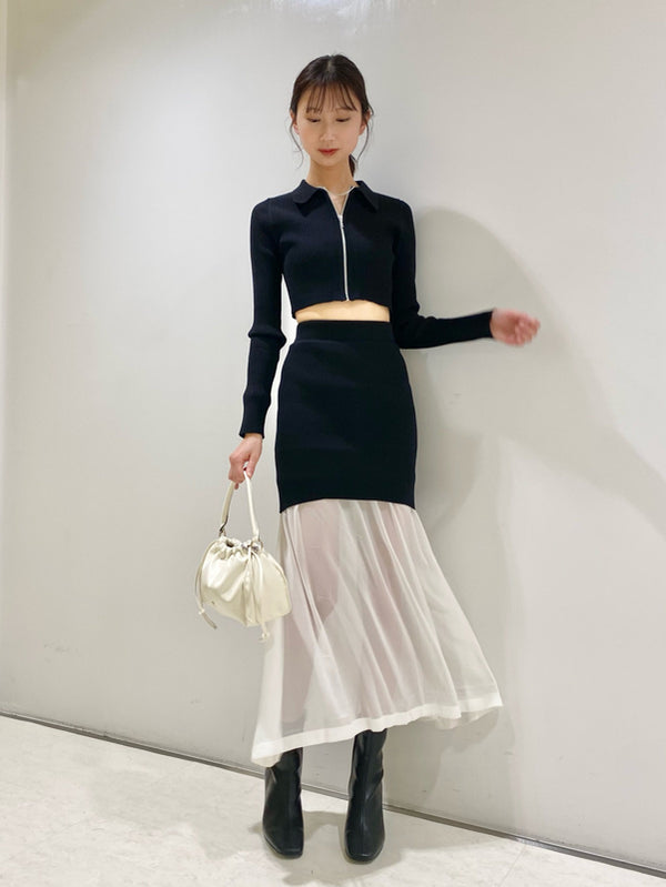 【新品タグ付き】HYEON swan skirt ブラック S HYEON へヨン swan Skirt black スワンスカート Sサイズ
