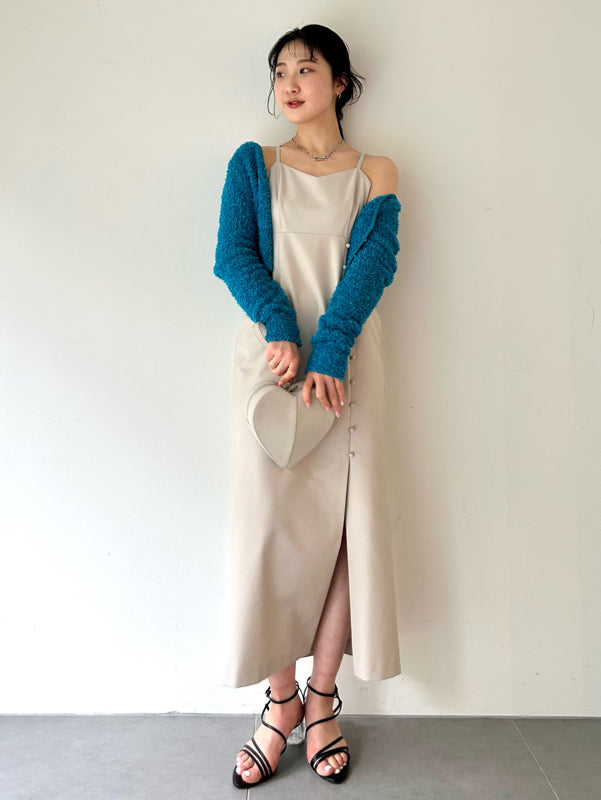 bowtie blouse set cami dress