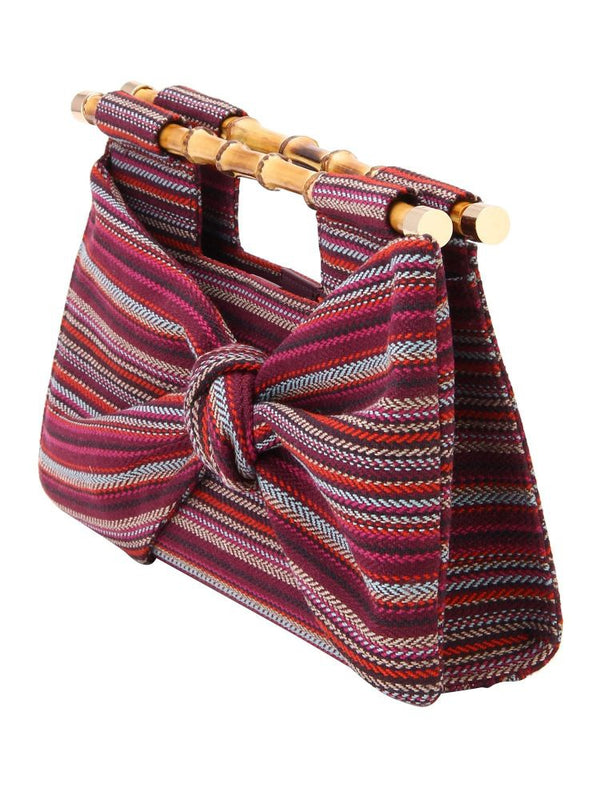 rug ribbon bar handle bag