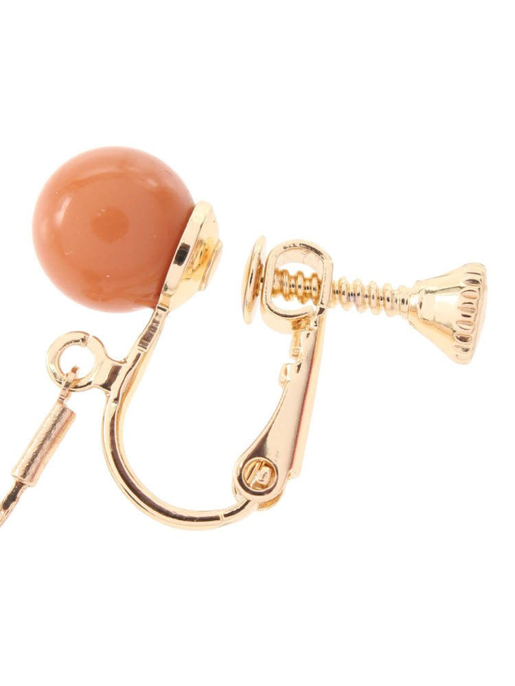 mix motif chain earrings