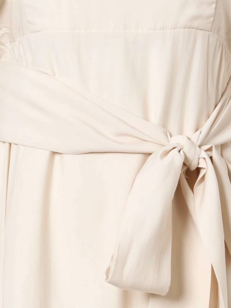 ruffle sleeve shirt dress