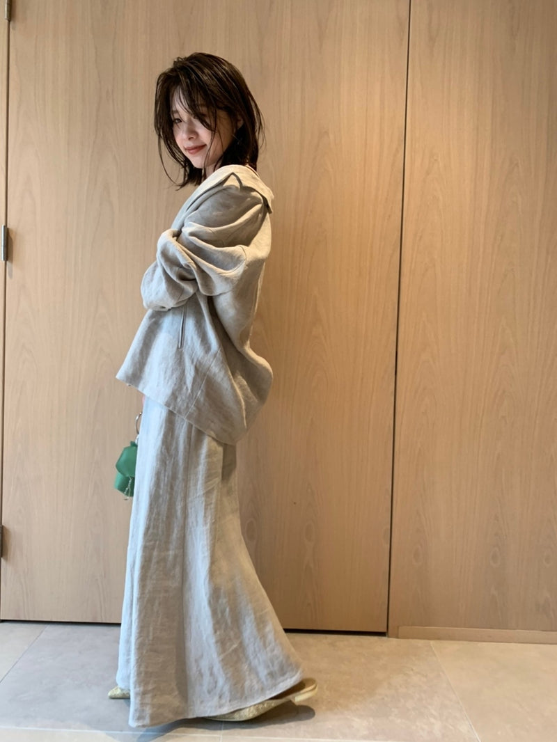 organics amesli heavy linen dress