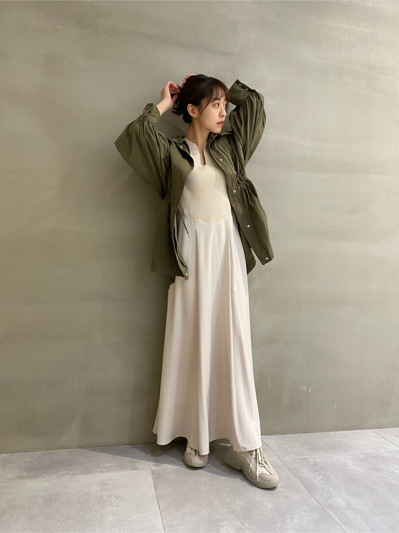 knit docking dress